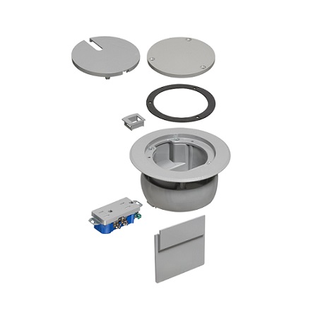 FLBC4560DGY Arlington Industries Recessed Gray Cover kit