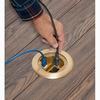 Show product details for FLBC4560DMB Arlington Industries Brass Cover w/ Decore