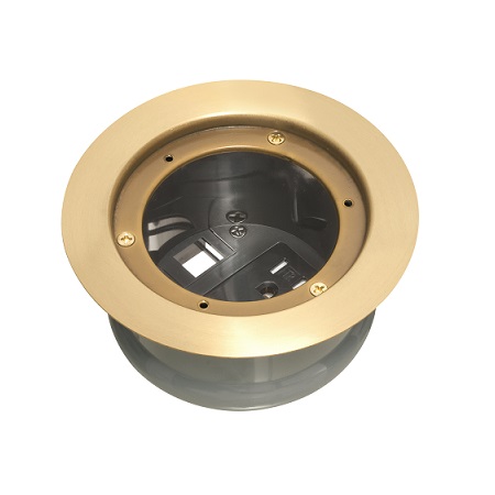 FLBC4580MB Arlington Industries Brass Recessed Cover