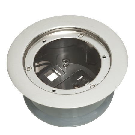 FLBC4580NL Arlington Industries Nickel Recessed Cover