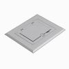 Show product details for FLBC8510GY Arlington Industries Single Gang Plastic Cover Frame Kits