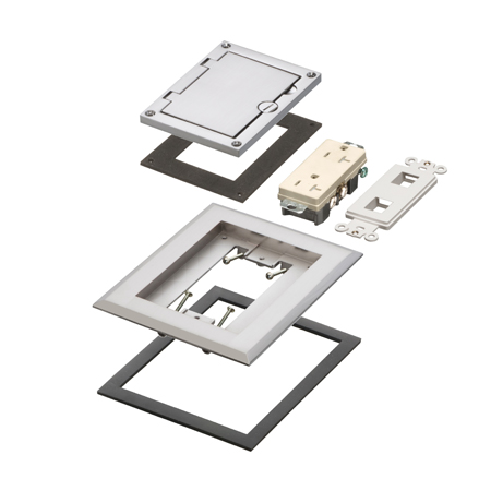 FLBC8510NL Arlington Industries Single Gang Frame Kit