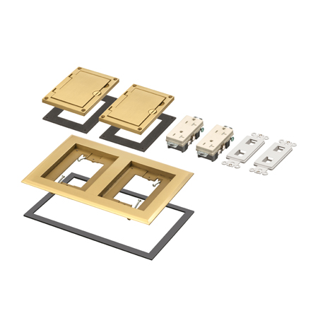 FLBC8520MB Arlington Industries Two gang Frame Kit