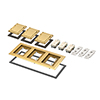 FLBC8530MB Arlington Industries Three Gang Frame Kit