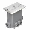Show product details for FLBCF101NL Arlington Industries Nickel Floor Box Concrete
