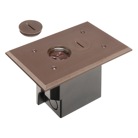 Arlington Non-metallic Floor Boxes for Installed Floors
