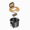 Show product details for FLBR6500CA Arlington Industries Caramel Round Plastic Box