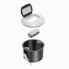 Show product details for FLBR6500W Arlington Industries Round Plastic Box