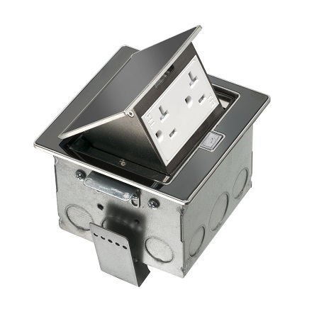FLBT4400BL Arlington Industries Trapdoor Countertop Box