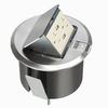 Show product details for FLBT6520UNL Arlington Industries Round Trapdoor with Nickel Cover
