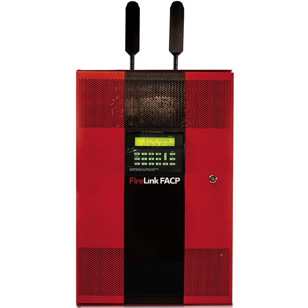 FLX2-255 Napco Firelink FACP Integrated 128 Zone Fire Alarm Control Panel and Dual SIM/Dual Path 5G LTE Cellular Alarm Communicator - Verizon plus AT&T Network