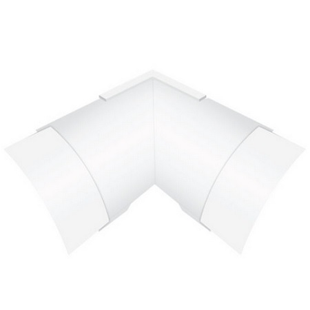 FMIN1150-W Wire Trak 1150 Series Corner Duct Raceway Inside Corner 1150 Fitting - White