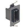 Show product details for FN101FX-25 Arlington Industries Single Gane Non-Gasketed Nail-On Vapor Boxes for Devices - Pack of 25