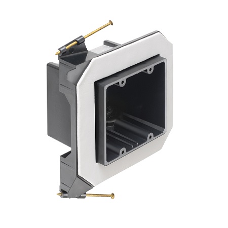 FN102FL-10 Arlington Industries Nail Mount 2 Gang Box - Pack of 10