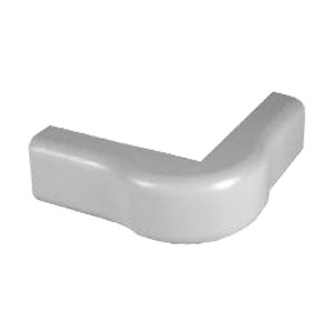 FOC-51414 Premiere Raceway 1/2" Outside Corner Accessory - White - 12 Pack