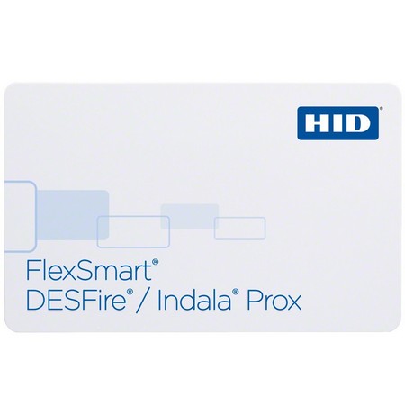 FPDXI-CSSCNAB-0000-100 HID FLEX ISO DESFIRE 4K COMBO NO/MAG CUSTOM FORMAT - 100 Pack