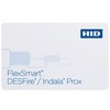 Show product details for FPDXI-CSSCNAB-0000-100 HID FLEX ISO DESFIRE 4K COMBO NO/MAG CUSTOM FORMAT - 100 Pack