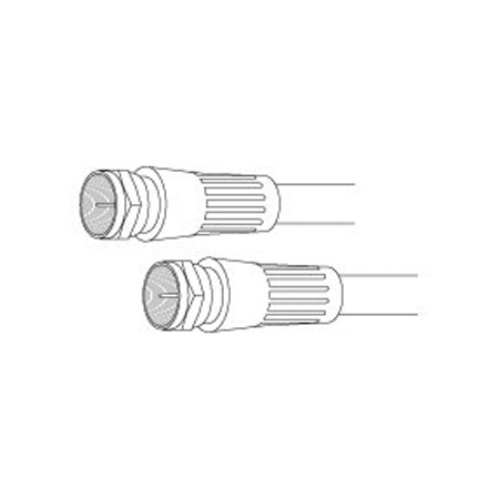 FPG6X Vanco Cable F-F Premium Gold RG59 6ft Bulk