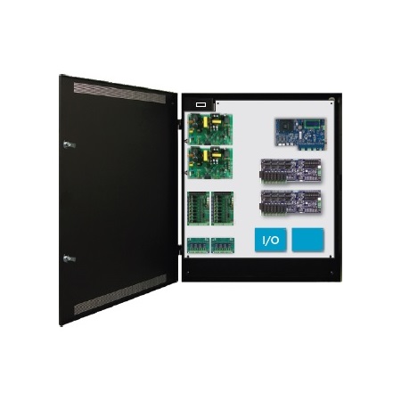 FPO150/250-E8S LifeSafety Power SWH 16 Door 12 Amp 12VDC 10 Amp 24VDC Access Control Power Supply in UL Listed Indoor 30" W x 36" H x 6.5" D Electrical Enclosure
