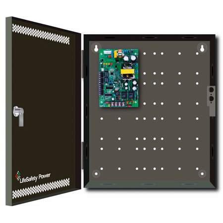 [DISCONTINUED] FPO25-E1 LifeSafety Power 25W power supply 2A/12V or 1A/24V, E1 enclosure