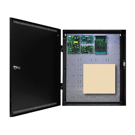 FPO75-B100M8PNL4E4A LifeSafety Power AMAG 4 Door 2 Amp 12VDC and 24VDC 8 Managed Class II Distribution Outputs Access Control Power Supply in UL Listed Indoor 20" W x 24" H x 6.5" D Electrical Enclosure