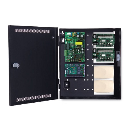 FPO75-C4E1-2DM2 LifeSafety Power DMP 4 Door 6 Amp 12VDC 4 Lock Control Access Control Power Supply in UL Listed Indoor 16" W x 20" H x 4.5" D Electrical Enclosure