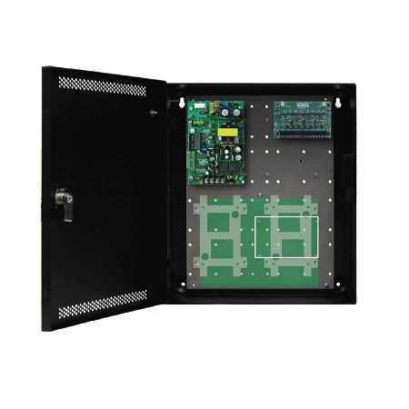 FPO75-D8PE1M LifeSafety Power Mercury 2 Door 6 Amp 12VDC 8 Auxiliary Class II Distribution Outputs Access Control Power Supply in UL Listed Indoor 12" W x 14" H x 4.5" D Electrical Enclosure