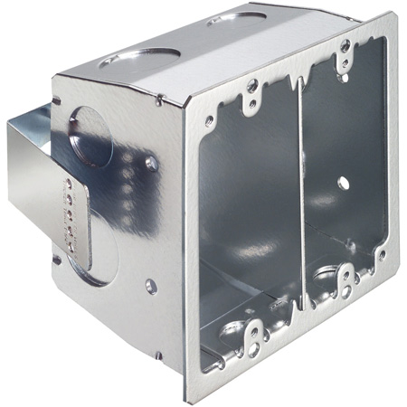 FSR404S-25 Arlington Industries Retro Fit 2-Gang Steel Box – Pack of 25