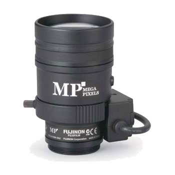 YV3.3x15SA-SA2L Fujinon 3MP 1/3" 15-50mm Varifocal F1.5-T360 CS Mount DC Auto Iris Lens - Long Cable