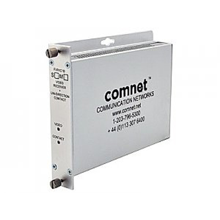 FVR1C1BM1 Comnet Digitally Encoded Video Receiver and Contact Closure mm 1 fiber