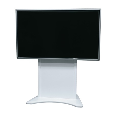 FVS-800S-WH Middle Atlantic FlexView Single Display Cart Stationary with Levelers Vesa 800 Mounting Pattern - White