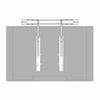 Show product details for FVS-SBBU-1200 Middle Atlantic FlexView IFP Cart Soundbar Bracket