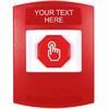 Show product details for G3A005ZA-EN STI G3 Multipurpose Push Button No Camera Red No Cover Momentary Custom Text - English