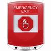 Show product details for G3A025EX-EN STI G3 Multipurpose Push Button No Camera Red Shield Momentary Emergency Exit - English