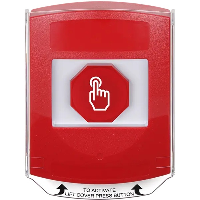 G3A025NT-EN STI G3 Multipurpose Push Button No Camera Red Shield Momentary No Text - English