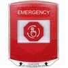 Show product details for G3A029EM-EN STI G3 Multipurpose Push Button No Camera Red Shield Turn-To-Reset Emergency - English