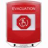 Show product details for G3A029EV-EN STI G3 Multipurpose Push Button No Camera Red Shield Turn-To-Reset Evacuation - English
