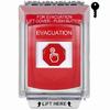 Show product details for G3A032EV-EN STI G3 Multipurpose Push Button No Camera Red 14010 Flush without Sound Key-To-Reset Evacuation - English