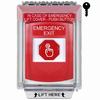 Show product details for G3A032EX-EN STI G3 Multipurpose Push Button No Camera Red 14010 Flush without Sound Key-To-Reset Emergency Exit - English