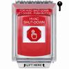 Show product details for G3A032HV-EN STI G3 Multipurpose Push Button No Camera Red 14010 Flush without Sound Key-To-Reset HVAC Shut-Down - English
