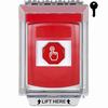 Show product details for G3A032NT-EN STI G3 Multipurpose Push Button No Camera Red 14010 Flush without Sound Key-To-Reset No Text - English