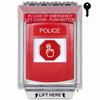Show product details for G3A032PL-EN STI G3 Multipurpose Push Button No Camera Red 14010 Flush without Sound Key-To-Reset Police - English