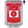 Show product details for G3A032XT-EN STI G3 Multipurpose Push Button No Camera Red 14010 Flush without Sound Key-To-Reset Exit - English
