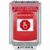 Show product details for G3A035EM-EN STI G3 Multipurpose Push Button No Camera Red 14010 Flush without Sound Momentary Emergency - English