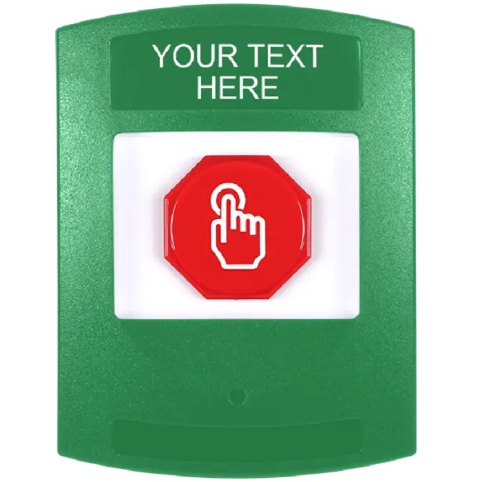 G3A105ZA-EN STI G3 Multipurpose Push Button No Camera Green No Cover Momentary Custom Text - English