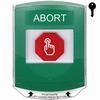 Show product details for G3A122AB-EN STI G3 Multipurpose Push Button No Camera Green Shield Key-To-Reset Abort - English