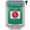 Show product details for G3A132EX-EN STI G3 Multipurpose Push Button No Camera Green 14010 Flush without Sound Key-To-Reset Emergency Exit - English