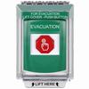 Show product details for G3A135EV-EN STI G3 Multipurpose Push Button No Camera Green 14010 Flush without Sound Momentary Evacuation - English