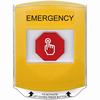 Show product details for G3A225EM-EN STI G3 Multipurpose Push Button No Camera Yellow Shield Momentary Emergency - English