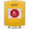 Show product details for G3A225XT-EN STI G3 Multipurpose Push Button No Camera Yellow Shield Momentary Exit - English
